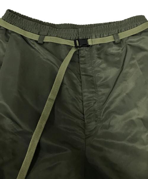 HEDIE+（エディークロス）HEDIE+ (エディークロス) MIL-SPEC Twill Long Culotte カーキ サイズ:36の古着・服飾アイテム