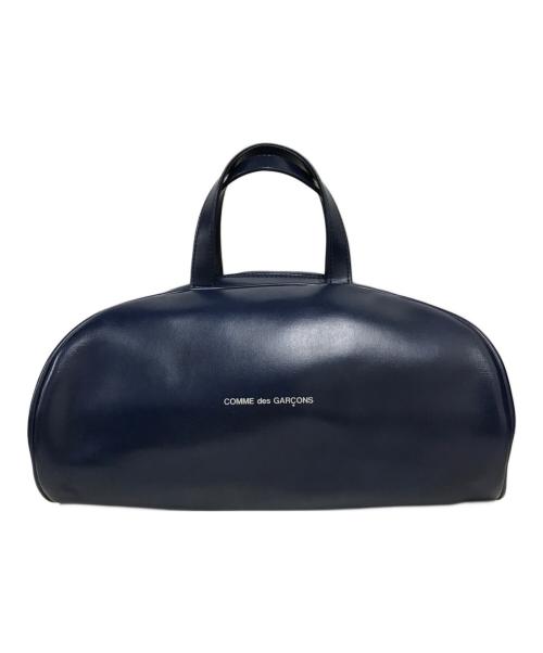 COMME des GARCONS（コムデギャルソン）COMME des GARCONS (コムデギャルソン) テキストロゴマディソンバッグ ネイビーの古着・服飾アイテム
