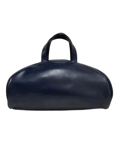 COMME des GARCONS（コムデギャルソン）COMME des GARCONS (コムデギャルソン) テキストロゴマディソンバッグ ネイビーの古着・服飾アイテム