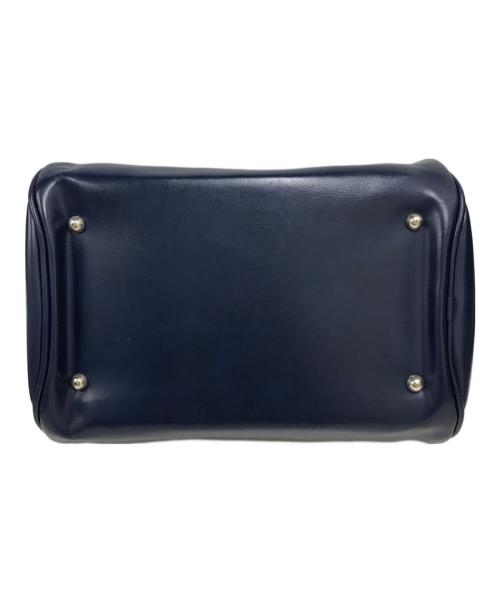 COMME des GARCONS（コムデギャルソン）COMME des GARCONS (コムデギャルソン) テキストロゴマディソンバッグ ネイビーの古着・服飾アイテム