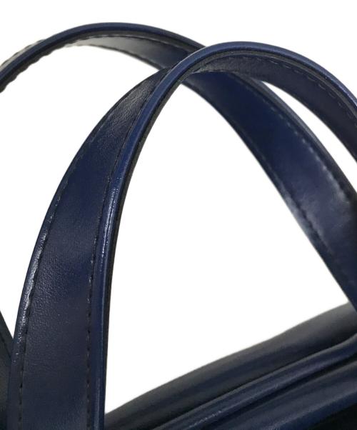 COMME des GARCONS（コムデギャルソン）COMME des GARCONS (コムデギャルソン) テキストロゴマディソンバッグ ネイビーの古着・服飾アイテム