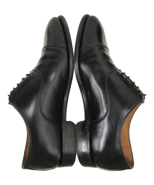 SCOTCH GRAIN（スコッチグレイン）SCOTCH GRAIN (スコッチグレイン) プレーントゥシューズ ブラック サイズ:25の古着・服飾アイテム