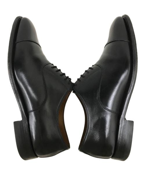 SCOTCH GRAIN（スコッチグレイン）SCOTCH GRAIN (スコッチグレイン) プレーントゥシューズ ブラック サイズ:25の古着・服飾アイテム