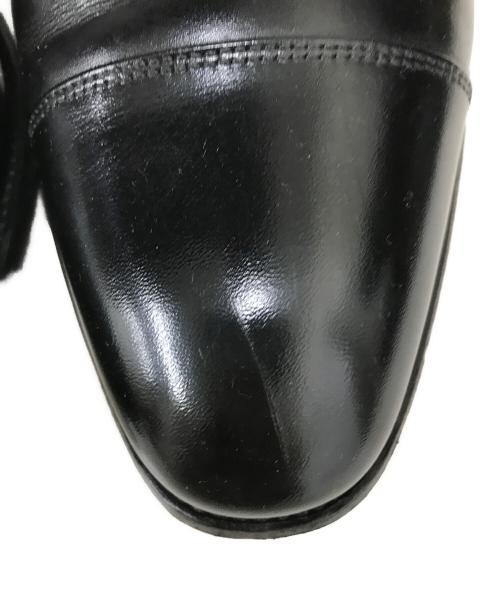 SCOTCH GRAIN（スコッチグレイン）SCOTCH GRAIN (スコッチグレイン) プレーントゥシューズ ブラック サイズ:25の古着・服飾アイテム