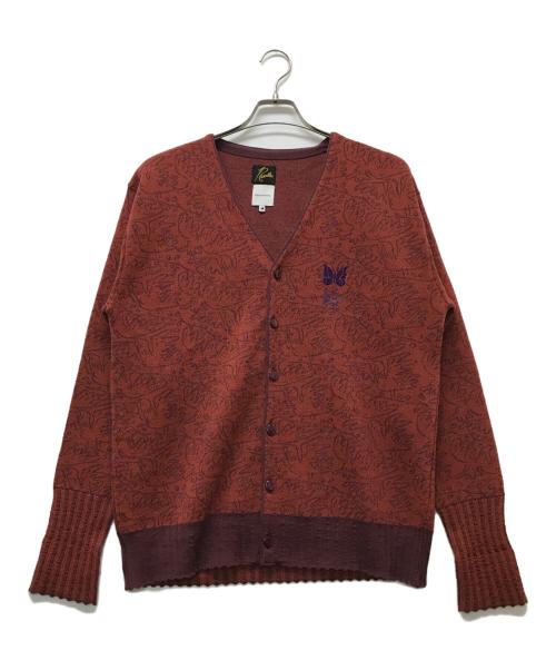 Needles（ニードルズ）Needles (ニードルズ) SASQUATCHfabrix. (サスクワッチファブリックス) コラボニットカーディガン ブラウン サイズ:Ｓの古着・服飾アイテム