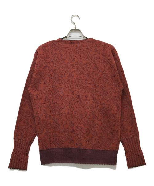 Needles（ニードルズ）Needles (ニードルズ) SASQUATCHfabrix. (サスクワッチファブリックス) コラボニットカーディガン ブラウン サイズ:Ｓの古着・服飾アイテム