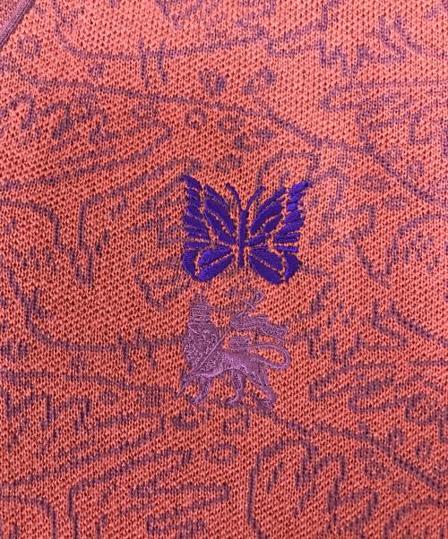 Needles（ニードルズ）Needles (ニードルズ) SASQUATCHfabrix. (サスクワッチファブリックス) コラボニットカーディガン ブラウン サイズ:Ｓの古着・服飾アイテム