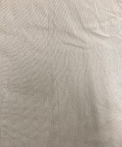 ami（アミ）ami (アミ) ロゴ刺繍Tシャツ ベージュ サイズ:SIZE Mの古着・服飾アイテム