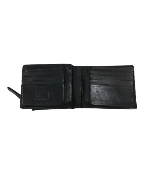 Maison Margiela（メゾンマルジェラ）Maison Margiela (メゾンマルジェラ) 3つ折り財布 ブラック サイズ:UNIの古着・服飾アイテム