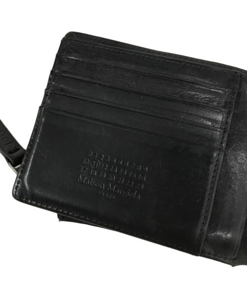 Maison Margiela（メゾンマルジェラ）Maison Margiela (メゾンマルジェラ) 3つ折り財布 ブラック サイズ:UNIの古着・服飾アイテム