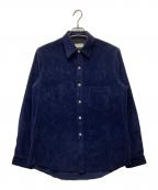 BED J.W. FORDベッドフォード）の古着「Corduroy Shirts」｜ネイビー