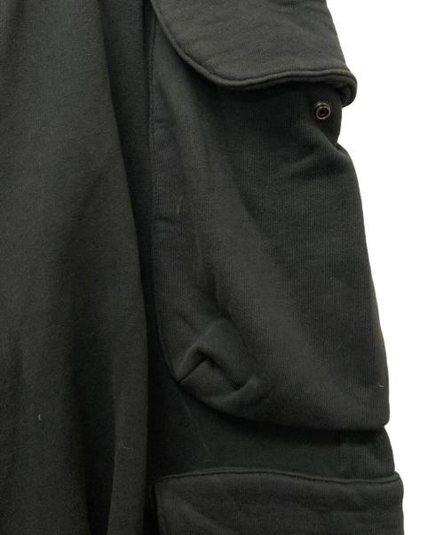 entire studios（エンタイアスタジオ）ENTIRE STUDIOS (エンタイアスタジオ) スウェットカーゴパンツ ブラック サイズ:Mの古着・服飾アイテム