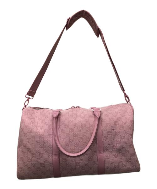 JORDAN（ジョーダン）JORDAN (ジョーダン) MONOGRAM DUFFLE BAG ピンクの古着・服飾アイテム