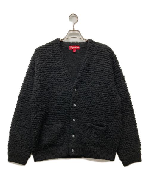 SUPREME（シュプリーム）Supreme (シュプリーム) Textured Knotted Cardigan/24AW ブラック サイズ:Mの古着・服飾アイテム