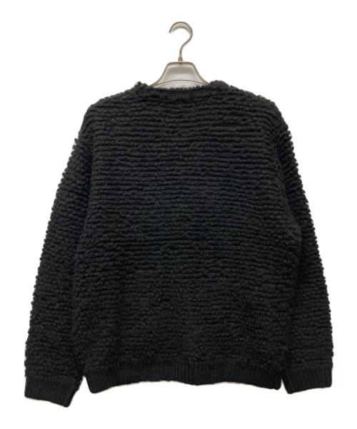 SUPREME（シュプリーム）Supreme (シュプリーム) Textured Knotted Cardigan/24AW ブラック サイズ:Mの古着・服飾アイテム