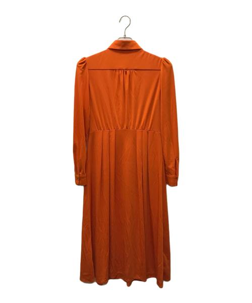 CORCOVADO（コルコバード）CORCOVADO (コルコバード) フロントマークシャツワンピース オレンジ サイズ:36の古着・服飾アイテム