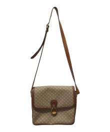 CELINE（セリーヌ）の古着「マカダム柄ショルダーバッグ」｜ブラウン