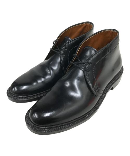 Alden（オールデン）ALDEN (オールデン) SHIPS (シップス) 別注コードバンチャッカブーツ ブラック サイズ:7 1/2 B/Dの古着・服飾アイテム