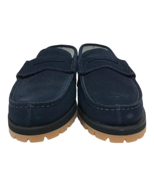 leno（リノ）LENO (リノ) REGAL Shoe & Co. (リーガル シュー＆カンパニー) スウェードローファー ネイビー サイズ:261/2の古着・服飾アイテム
