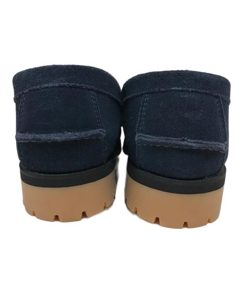 leno（リノ）LENO (リノ) REGAL Shoe & Co. (リーガル シュー＆カンパニー) スウェードローファー ネイビー サイズ:261/2の古着・服飾アイテム