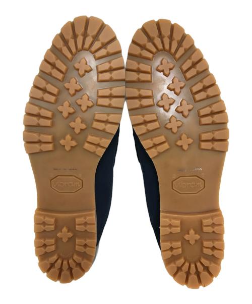 leno（リノ）LENO (リノ) REGAL Shoe & Co. (リーガル シュー＆カンパニー) スウェードローファー ネイビー サイズ:261/2の古着・服飾アイテム