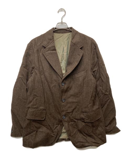 A.PRESSE（アプレッセ）A.PRESSE (アプレッセ) Tweed Tailored Jacket ブラウン サイズ:3の古着・服飾アイテム