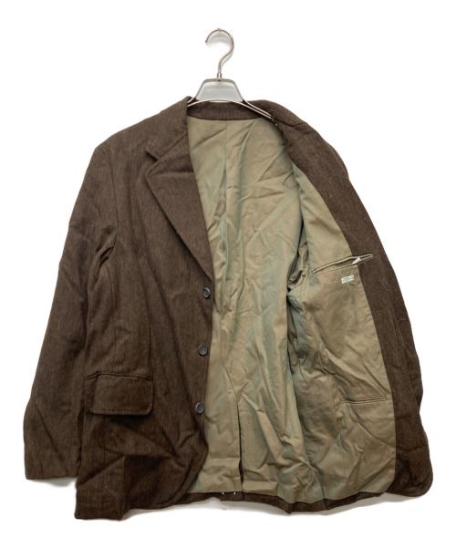 A.PRESSE（アプレッセ）A.PRESSE (アプレッセ) Tweed Tailored Jacket ブラウン サイズ:3の古着・服飾アイテム