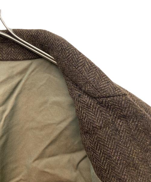 A.PRESSE（アプレッセ）A.PRESSE (アプレッセ) Tweed Tailored Jacket ブラウン サイズ:3の古着・服飾アイテム