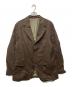A.PRESSE（アプレッセ）の古着「Tweed Tailored Jacket」｜ブラウン