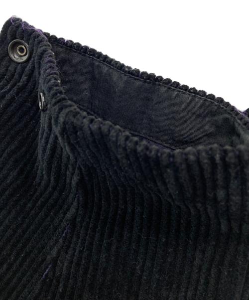 STONE ISLAND（ストーンアイランド）STONE ISLAND (ストーンアイランド) ノーカラーコーデュロイジャケット ブラック サイズ:Sの古着・服飾アイテム