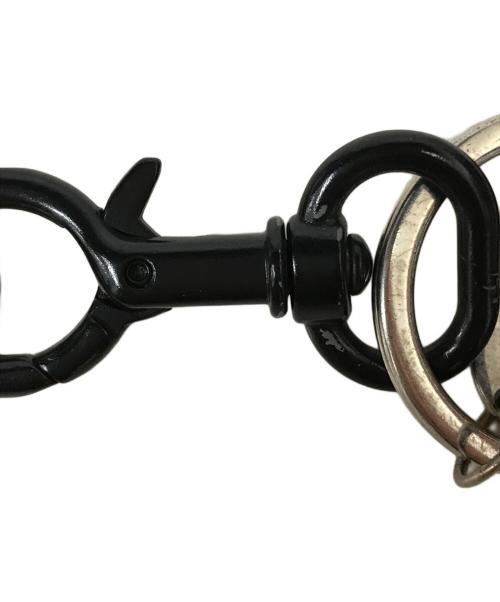 BOTTEGA VENETA（ボッテガベネタ）BOTTEGA VENETA (ボッテガベネタ) イントレチャートレザーウォレットチェーン グレーの古着・服飾アイテム