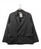 JOURNAL STANDARD relumeジャーナルスタンダード レリューム）の古着「TECHメランジ ウォッシャブル ダブルジャケット」｜グレー