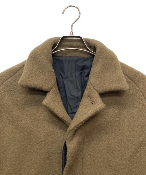 MARKAWARE（マーカウェア）MARKAWARE (マーカウェア) MAC COAT ORGANIC SUFFOLK MELTON ブラウン サイズ:2の古着・服飾アイテム