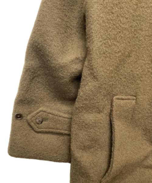 MARKAWARE（マーカウェア）MARKAWARE (マーカウェア) MAC COAT ORGANIC SUFFOLK MELTON ブラウン サイズ:2の古着・服飾アイテム