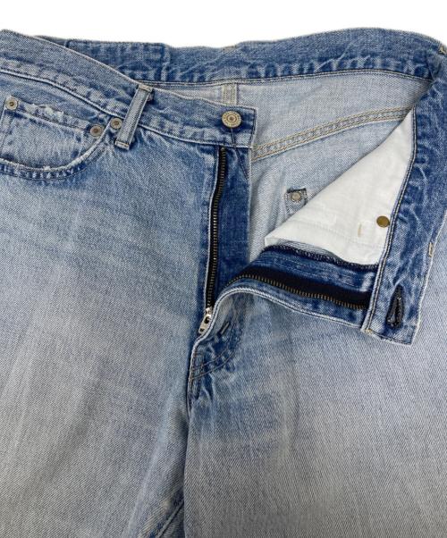 Soe（ソーイ）Soe (ソーイ) Clashed Ecru Jeans ブルー サイズ:1の古着・服飾アイテム