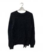 Maison Margielaメゾンマルジェラ）の古着「20AWデストロイニット」｜ブラック