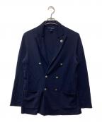 LARDINIラルディーニ）の古着「ウールニットジャケット/JNLJM21Y」｜ネイビー