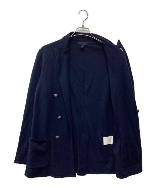 LARDINI（ラルディーニ）LARDINI (ラルディーニ) ウールニットジャケット/JNLJM21Y ネイビー サイズ:Lの古着・服飾アイテム