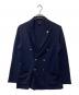 LARDINI（ラルディーニ）の古着「ウールニットジャケット/JNLJM21Y」｜ネイビー