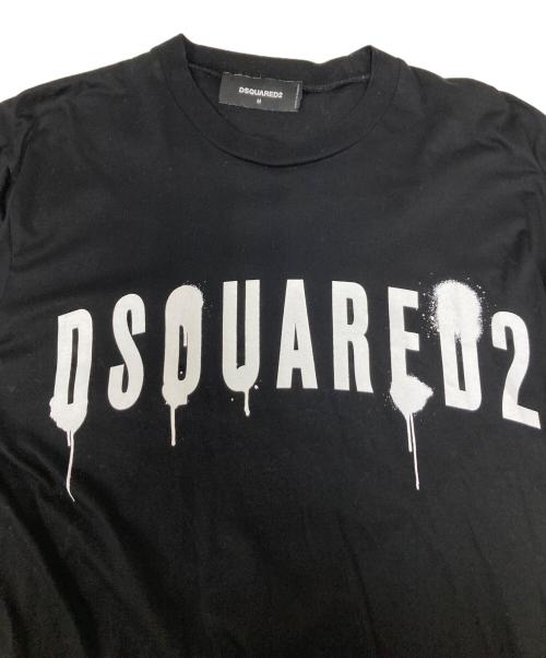 DSQUARED2（ディースクエアード）DSQUARED2 (ディースクエアード) COOL T-SHIRT ブラック サイズ:Ｍの古着・服飾アイテム