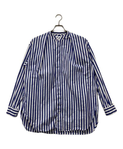 COLON（コロン）COLON (コロン) インプリーツ ロングシャツ ブルー サイズ:1の古着・服飾アイテム