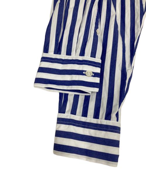 COLON（コロン）COLON (コロン) インプリーツ ロングシャツ ブルー サイズ:1の古着・服飾アイテム