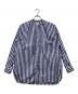 COLON（コロン）の古着「インプリーツ ロングシャツ」｜ブルー
