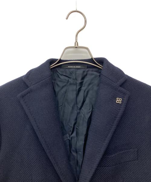 TAGLIATORE（タリアトーレ）TAGLIATORE (タリアトーレ) Brilla per il gusto (ブリッラ ペル イルグースト) ウールチェスターコート ネイビー サイズ:44の古着・服飾アイテム