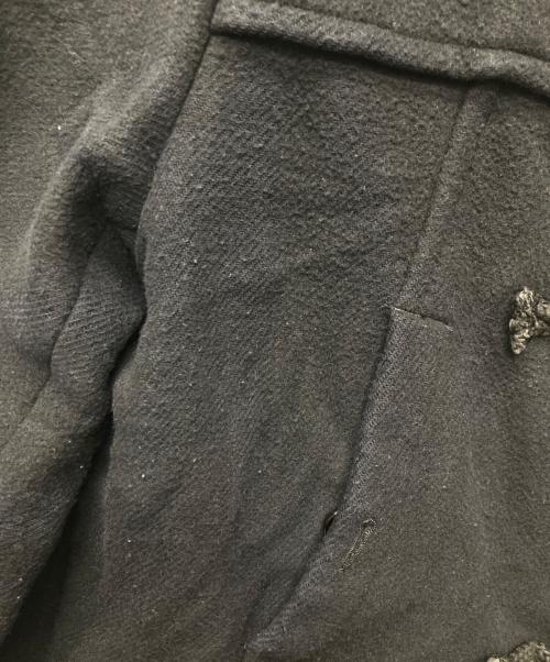 UNDERCOVER（アンダーカバー）UNDERCOVER (アンダーカバー) ウールモッサフィッシュテールダッフルコート/UC2C4303 ブラック サイズ:2の古着・服飾アイテム