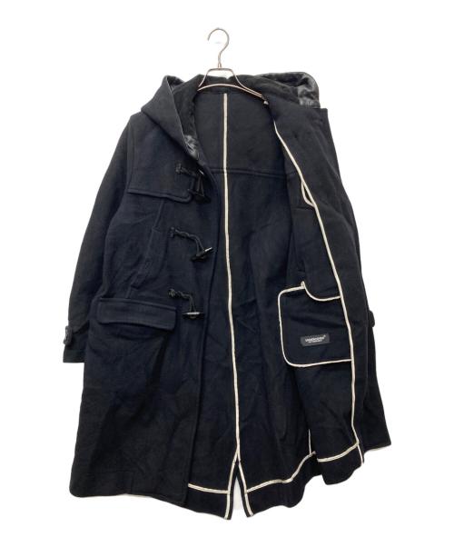 UNDERCOVER（アンダーカバー）UNDERCOVER (アンダーカバー) ウールモッサフィッシュテールダッフルコート/UC2C4303 ブラック サイズ:2の古着・服飾アイテム