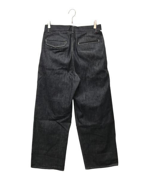 Graphpaper（グラフペーパー）Graphpaper (グラフペーパー) Selvage Denim Two Tuck Pants インディゴ サイズ:1の古着・服飾アイテム