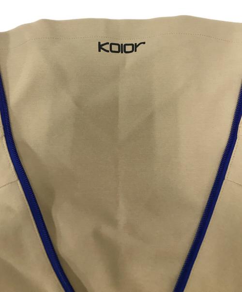 KOLOR（カラー）KOLOR (カラー) HALF ZIP JERSEY ベージュ サイズ:3の古着・服飾アイテム