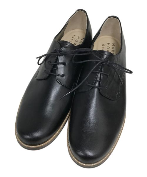 MARGARET HOWELL idea（マーガレット ハウエル アイディア）MARGARET HOWELL idea (マーガレット ハウエル アイディア) プレーントゥシューズ ブラック サイズ:23.5cmの古着・服飾アイテム