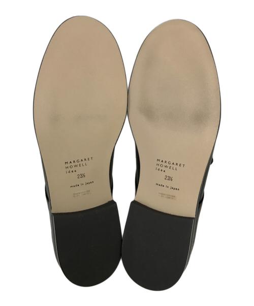 MARGARET HOWELL idea（マーガレット ハウエル アイディア）MARGARET HOWELL idea (マーガレット ハウエル アイディア) プレーントゥシューズ ブラック サイズ:23.5cmの古着・服飾アイテム